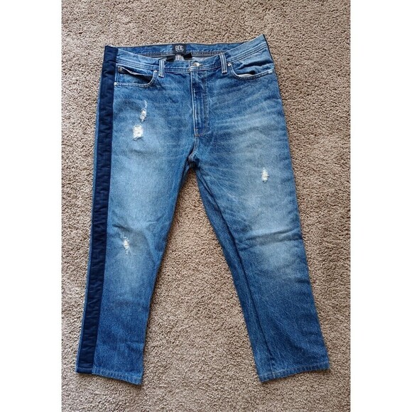 BDG Urban Outfitters Jeans Men's Size 34x32 Jeans Blue Denim Slim Fit Y2K - Picture 1 of 9